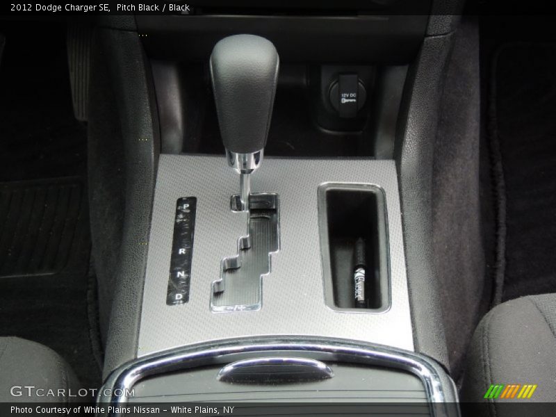 Pitch Black / Black 2012 Dodge Charger SE