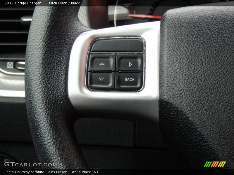 Pitch Black / Black 2012 Dodge Charger SE