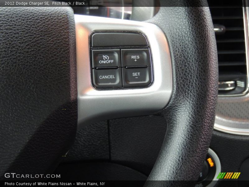 Pitch Black / Black 2012 Dodge Charger SE