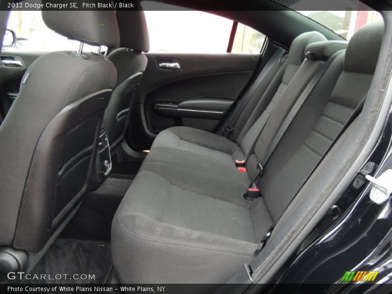 Pitch Black / Black 2012 Dodge Charger SE