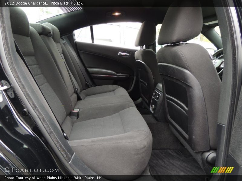 Pitch Black / Black 2012 Dodge Charger SE
