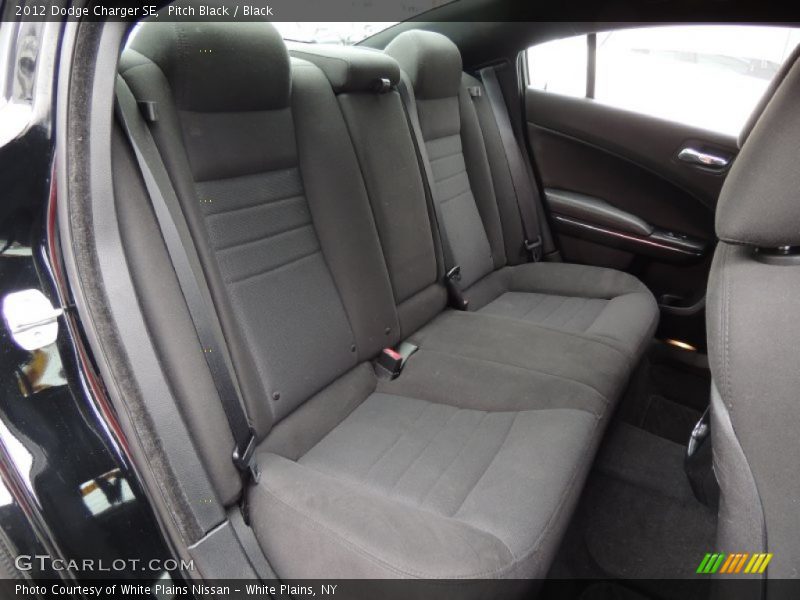 Pitch Black / Black 2012 Dodge Charger SE