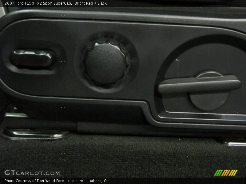 Bright Red / Black 2007 Ford F150 FX2 Sport SuperCab