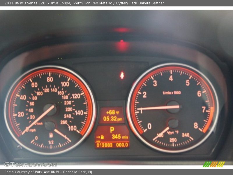 Vermillion Red Metallic / Oyster/Black Dakota Leather 2011 BMW 3 Series 328i xDrive Coupe
