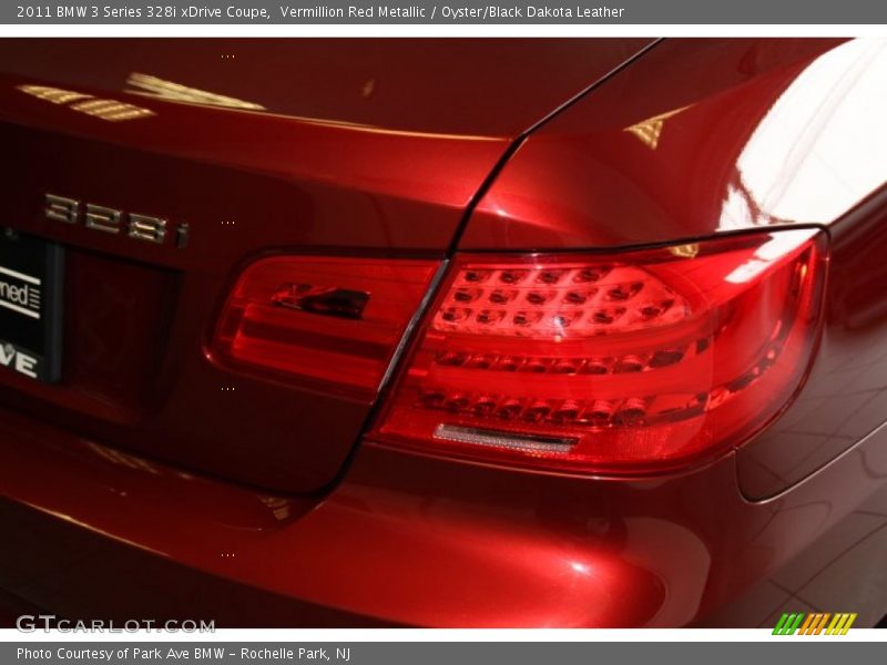 Vermillion Red Metallic / Oyster/Black Dakota Leather 2011 BMW 3 Series 328i xDrive Coupe