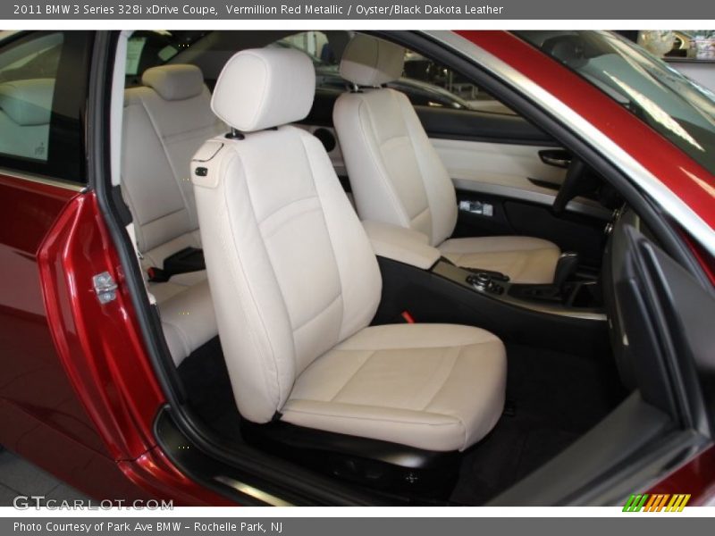 Vermillion Red Metallic / Oyster/Black Dakota Leather 2011 BMW 3 Series 328i xDrive Coupe