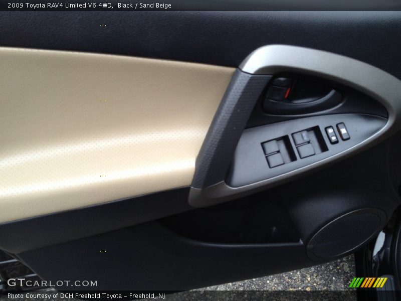 Black / Sand Beige 2009 Toyota RAV4 Limited V6 4WD