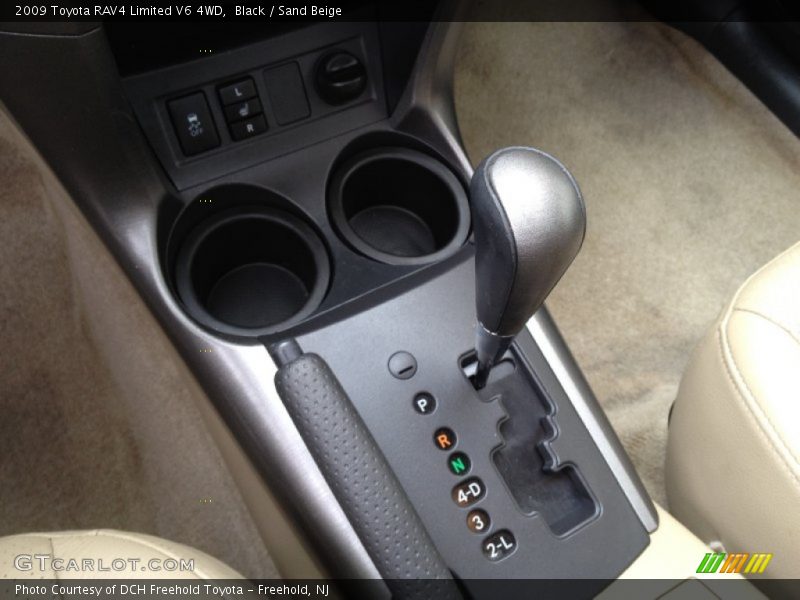 Black / Sand Beige 2009 Toyota RAV4 Limited V6 4WD