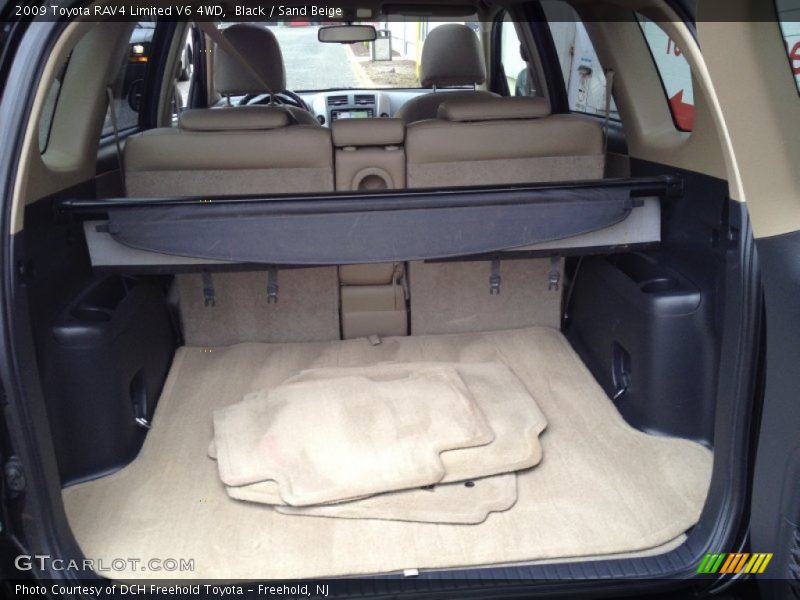 Black / Sand Beige 2009 Toyota RAV4 Limited V6 4WD