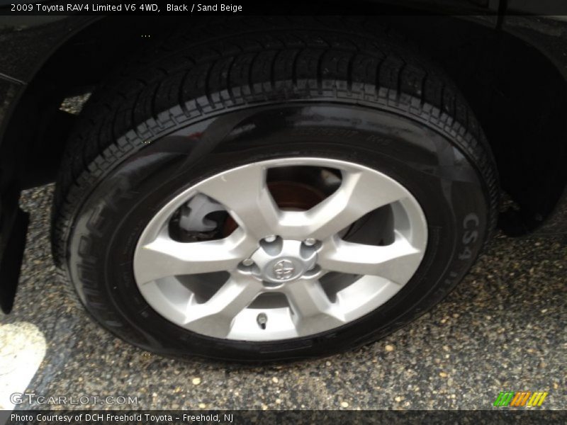 Black / Sand Beige 2009 Toyota RAV4 Limited V6 4WD