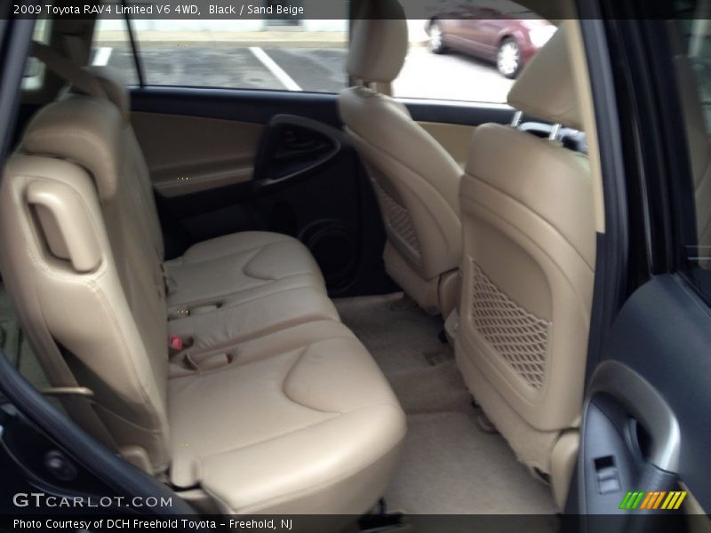Black / Sand Beige 2009 Toyota RAV4 Limited V6 4WD