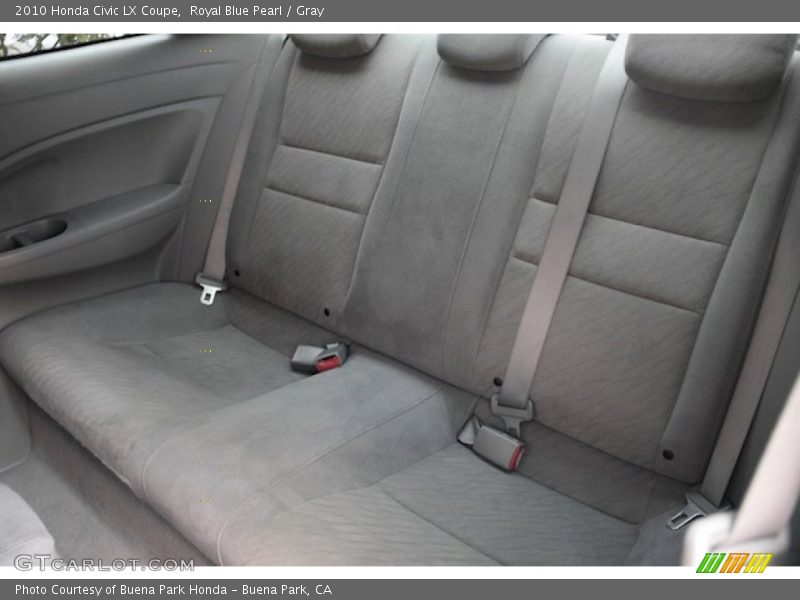 Royal Blue Pearl / Gray 2010 Honda Civic LX Coupe