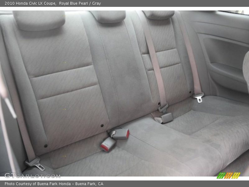 Royal Blue Pearl / Gray 2010 Honda Civic LX Coupe