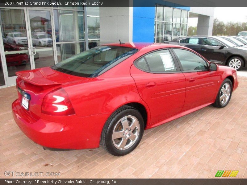 Crimson Red / Ebony 2007 Pontiac Grand Prix Sedan