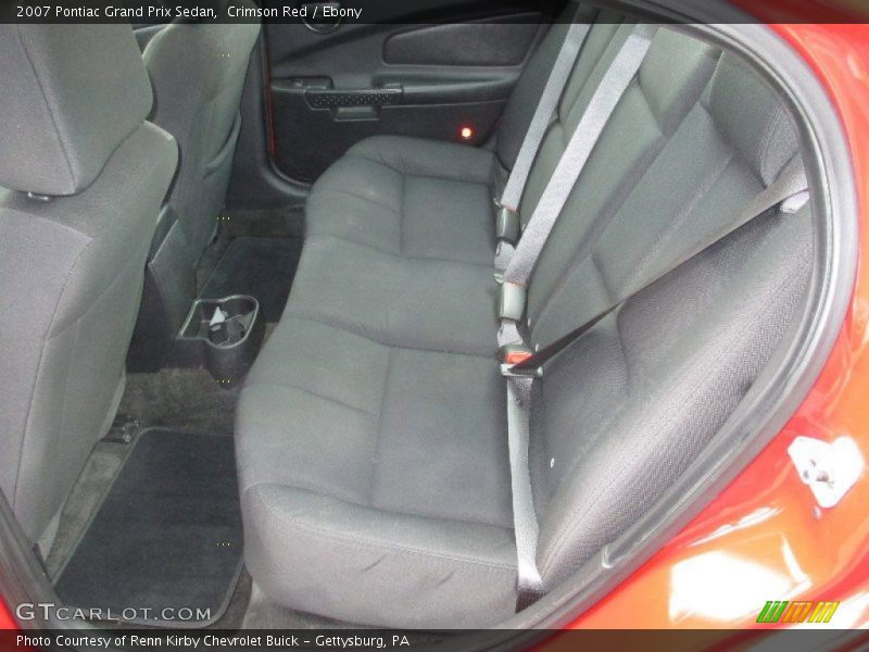 Crimson Red / Ebony 2007 Pontiac Grand Prix Sedan