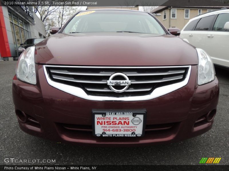 Tuscan Sun Red / Charcoal 2010 Nissan Altima 3.5 SR
