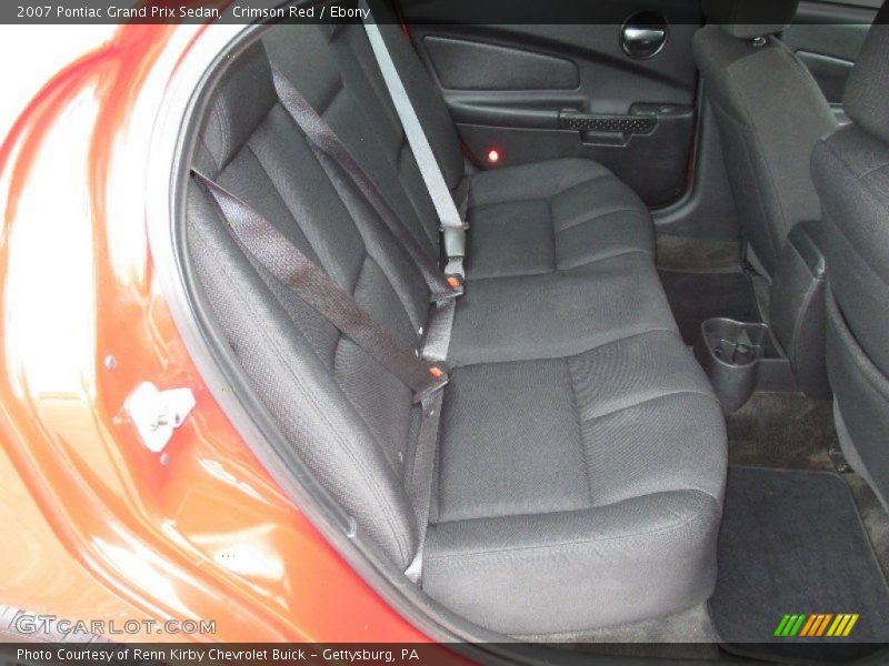 Crimson Red / Ebony 2007 Pontiac Grand Prix Sedan