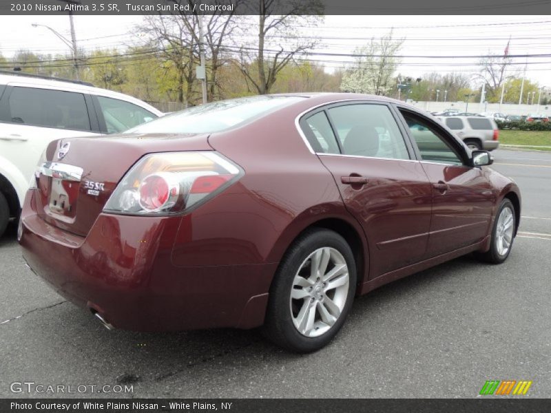 Tuscan Sun Red / Charcoal 2010 Nissan Altima 3.5 SR