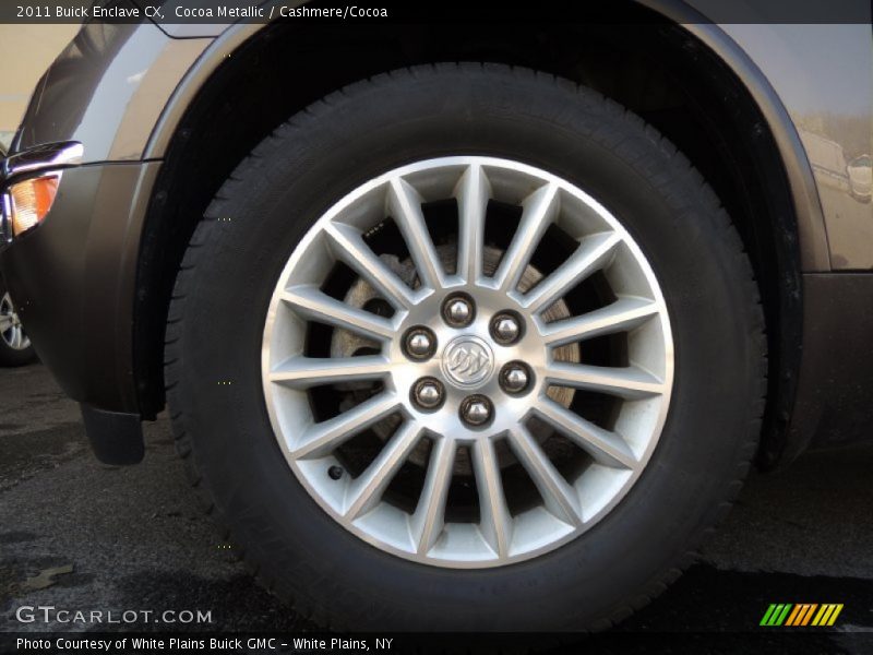 Cocoa Metallic / Cashmere/Cocoa 2011 Buick Enclave CX