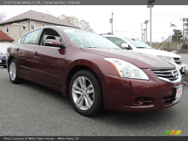 Tuscan Sun Red / Charcoal 2010 Nissan Altima 3.5 SR