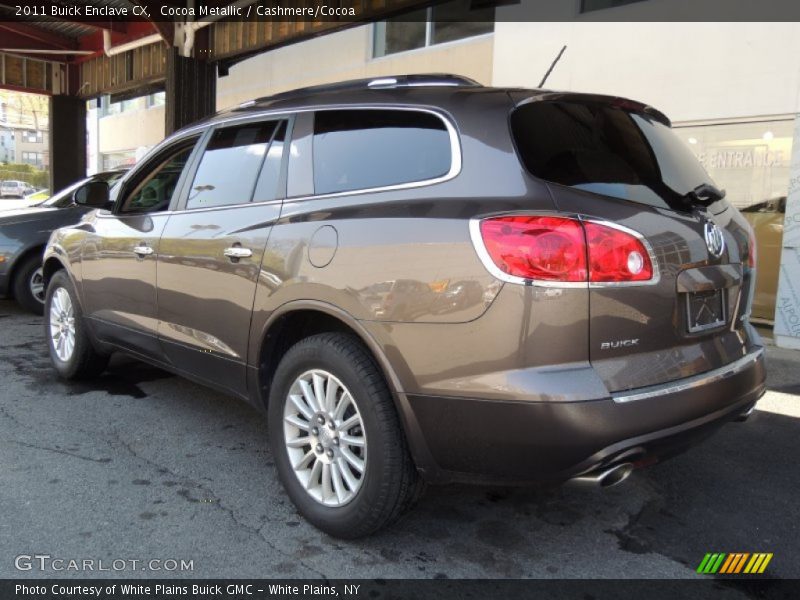 Cocoa Metallic / Cashmere/Cocoa 2011 Buick Enclave CX