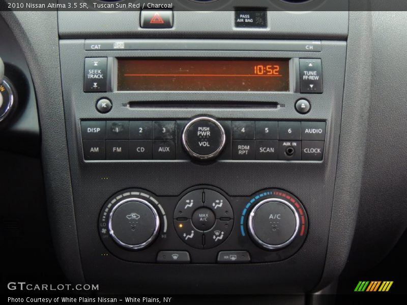 Tuscan Sun Red / Charcoal 2010 Nissan Altima 3.5 SR