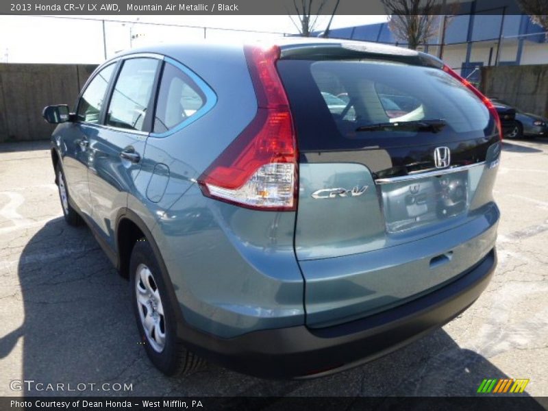 Mountain Air Metallic / Black 2013 Honda CR-V LX AWD