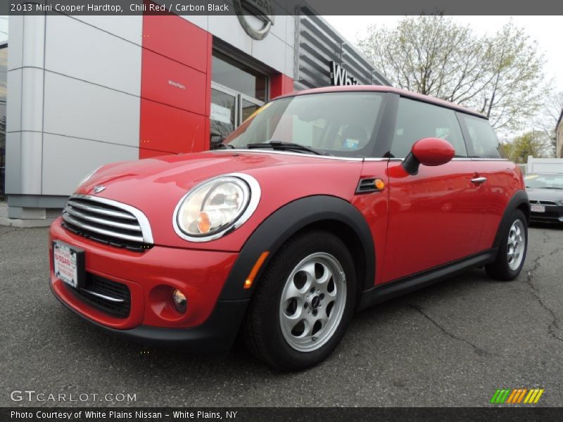 Chili Red / Carbon Black 2013 Mini Cooper Hardtop