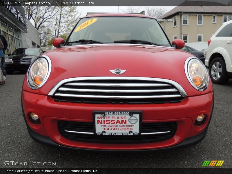 Chili Red / Carbon Black 2013 Mini Cooper Hardtop