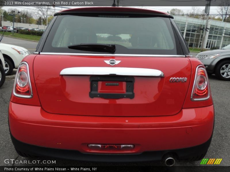 Chili Red / Carbon Black 2013 Mini Cooper Hardtop