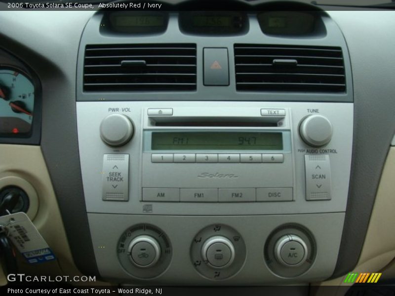 Absolutely Red / Ivory 2006 Toyota Solara SE Coupe