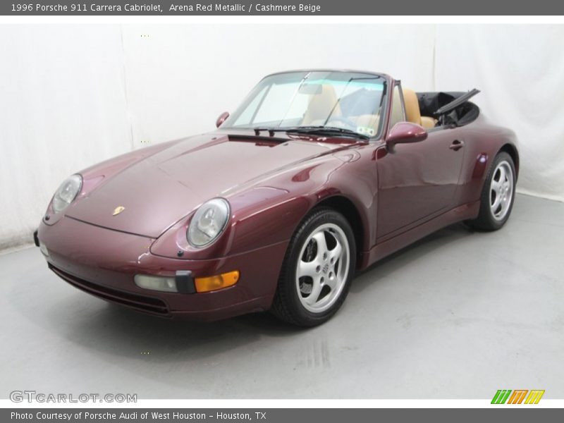 Front 3/4 View of 1996 911 Carrera Cabriolet