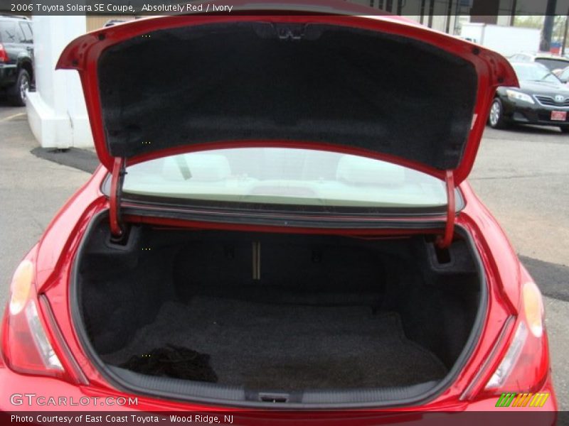 Absolutely Red / Ivory 2006 Toyota Solara SE Coupe