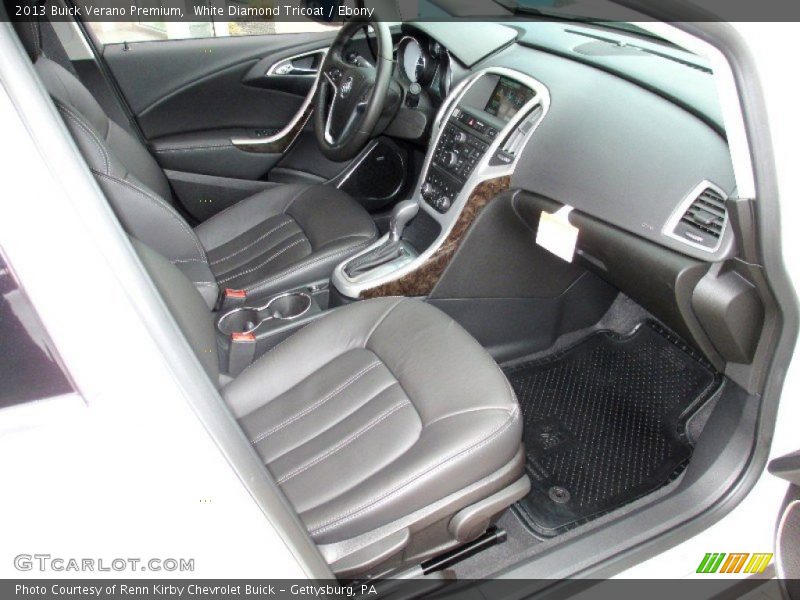  2013 Verano Premium Ebony Interior