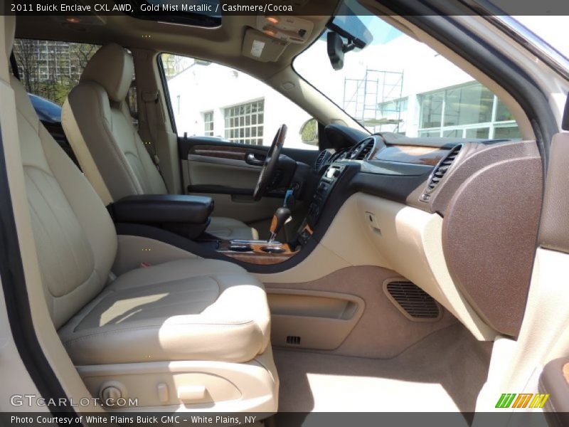 Gold Mist Metallic / Cashmere/Cocoa 2011 Buick Enclave CXL AWD