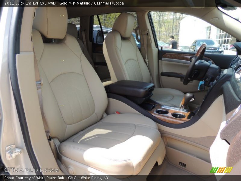 Gold Mist Metallic / Cashmere/Cocoa 2011 Buick Enclave CXL AWD