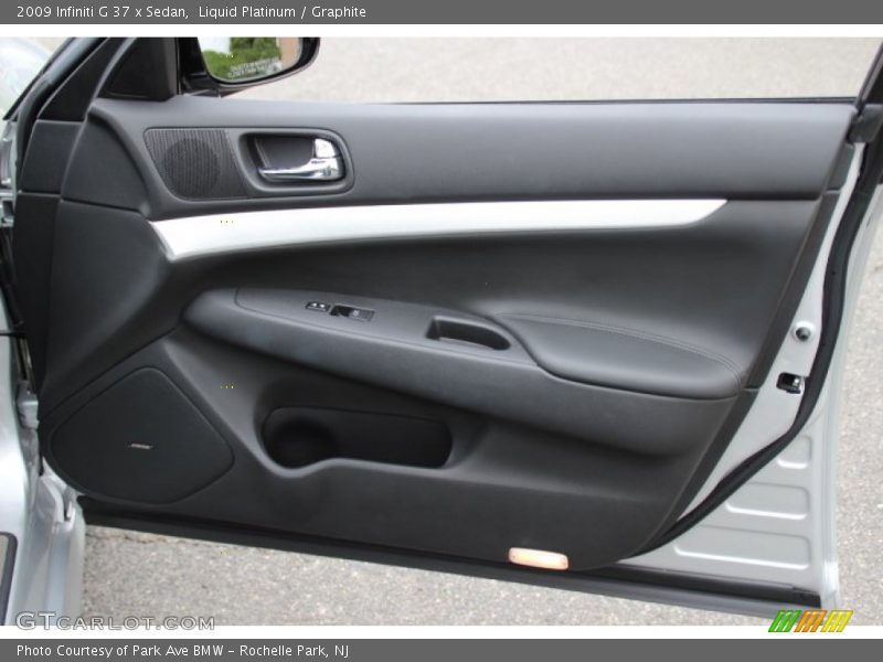 Liquid Platinum / Graphite 2009 Infiniti G 37 x Sedan