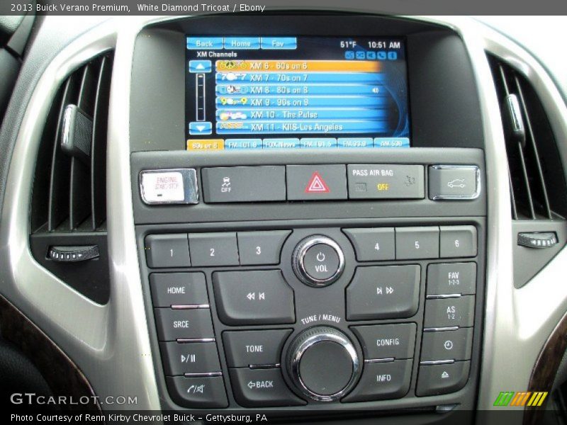 Controls of 2013 Verano Premium