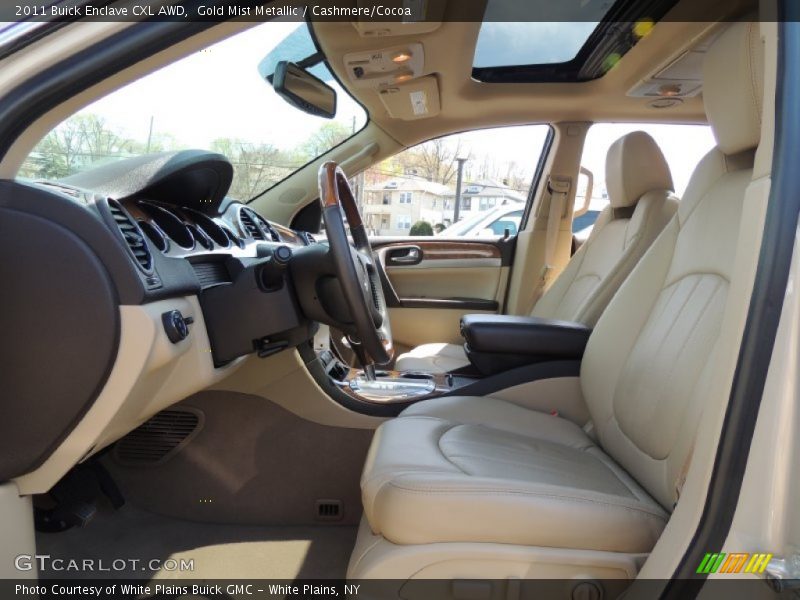 Gold Mist Metallic / Cashmere/Cocoa 2011 Buick Enclave CXL AWD