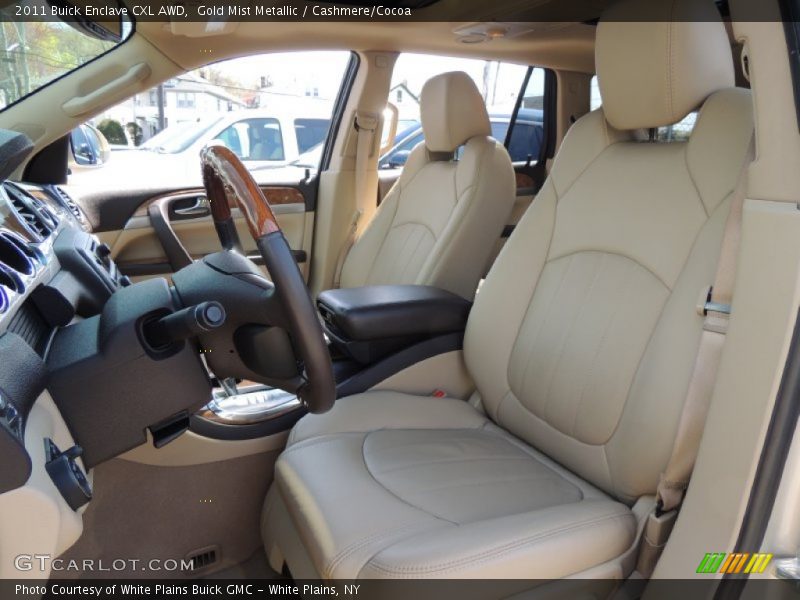 Gold Mist Metallic / Cashmere/Cocoa 2011 Buick Enclave CXL AWD