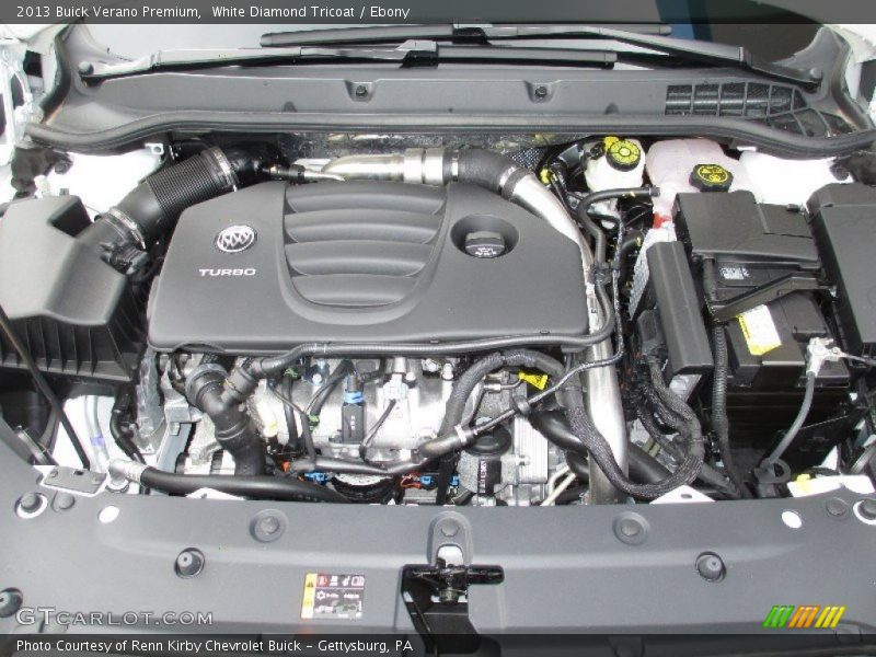  2013 Verano Premium Engine - 2.0 Liter DI Turbocharged DOHC 16-Valve VVT ECOTEC 4 Cylinder