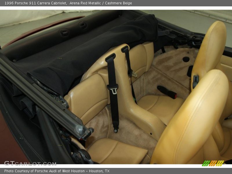 Rear Seat of 1996 911 Carrera Cabriolet