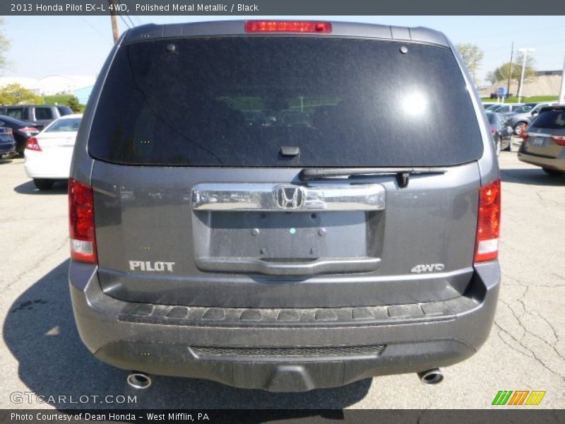 Polished Metal Metallic / Black 2013 Honda Pilot EX-L 4WD