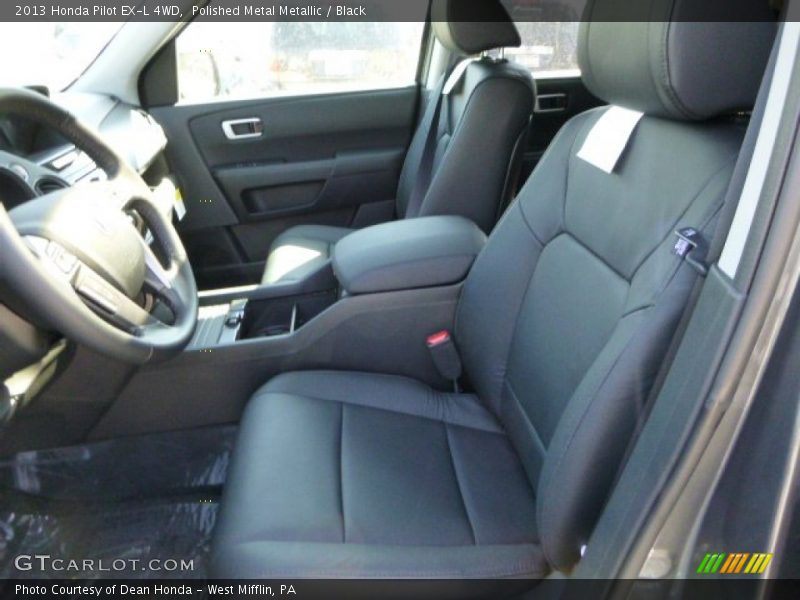 Polished Metal Metallic / Black 2013 Honda Pilot EX-L 4WD