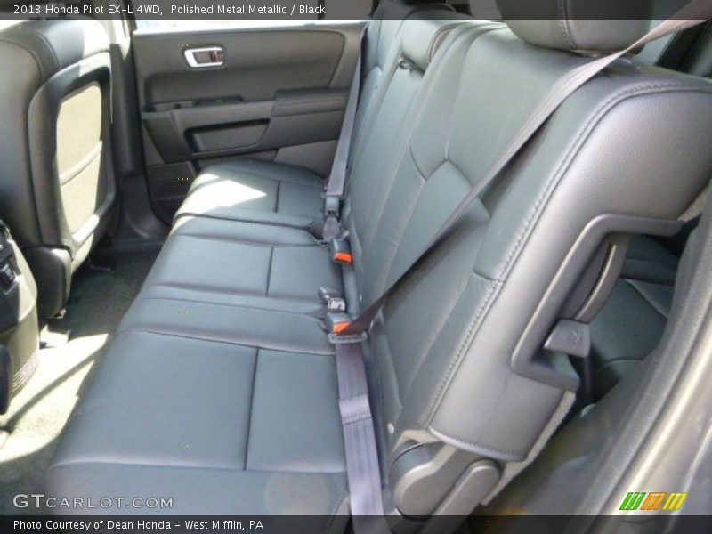 Polished Metal Metallic / Black 2013 Honda Pilot EX-L 4WD