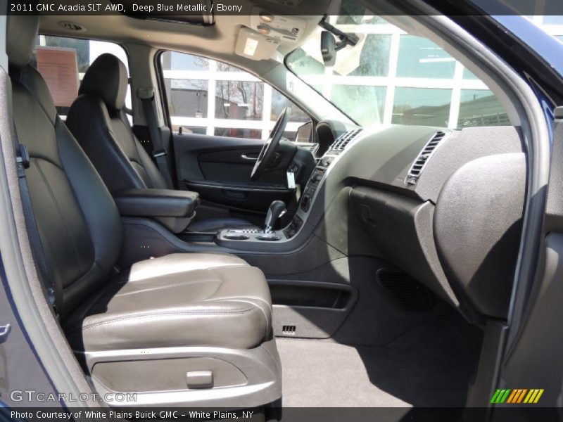 Deep Blue Metallic / Ebony 2011 GMC Acadia SLT AWD