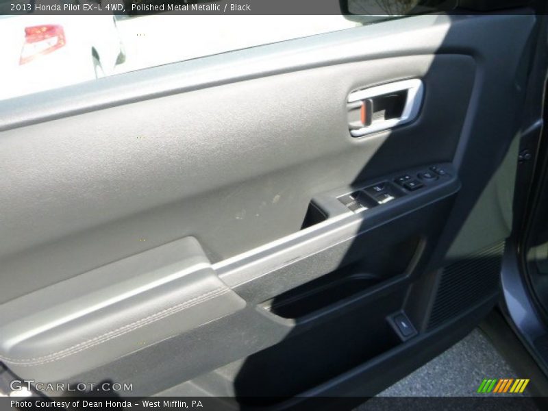 Polished Metal Metallic / Black 2013 Honda Pilot EX-L 4WD