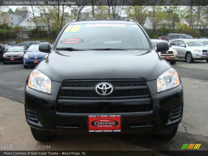 Black / Sand Beige 2010 Toyota RAV4 I4 4WD