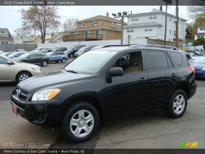 Black / Sand Beige 2010 Toyota RAV4 I4 4WD