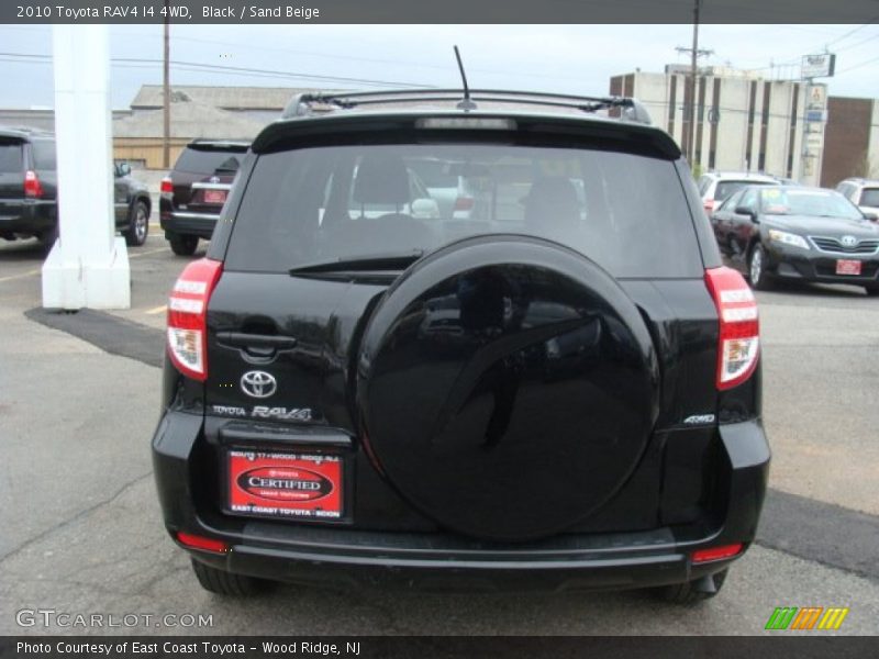 Black / Sand Beige 2010 Toyota RAV4 I4 4WD